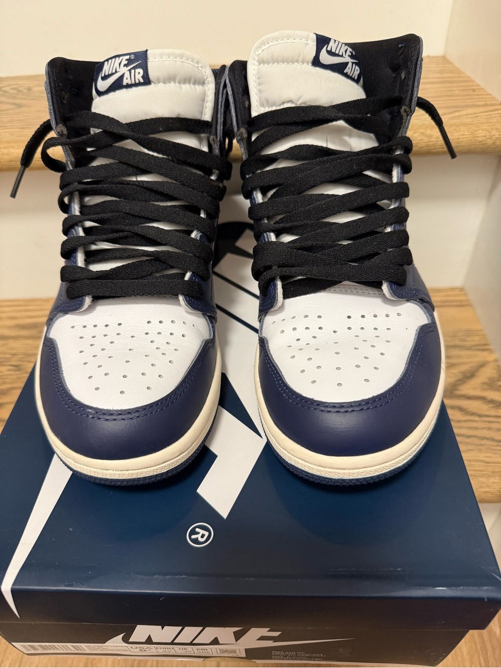 Nike Air Jordan 1 Retro High OG Midnight Navy DZ5485-401 | Men’s 8.5 | Worn Once